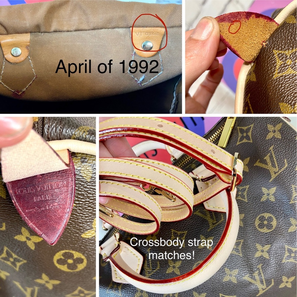 Louis Vuitton Speedy 30 new LEATHER REPLACED - Picture 10 of 16